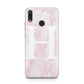 Blush Marble Custom Initial Personalised Huawei Y9 2019