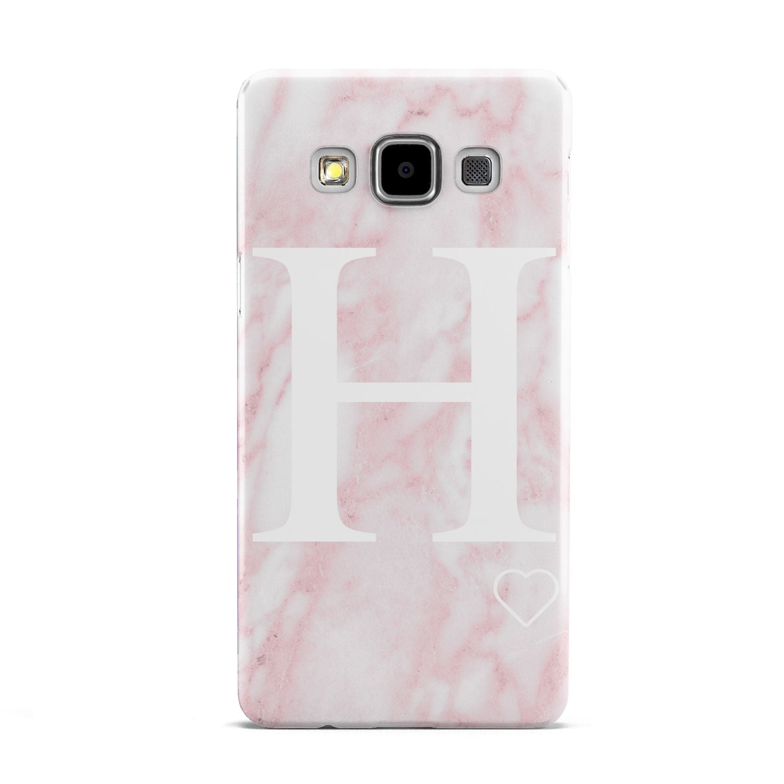 Blush Marble Custom Initial Personalised Samsung Galaxy A5 Case
