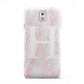 Blush Marble Custom Initial Personalised Samsung Galaxy Note 3 Case