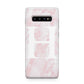 Blush Marble Custom Initial Personalised Samsung Galaxy S10 Plus Case