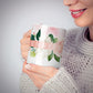 Blush Pink Personalised Name Floral 10oz Mug Alternative Image 6