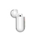 Blush Pink Personalised Name Floral AirPods Case Side Angle