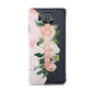 Blush Pink Personalised Name Floral Samsung Galaxy Alpha Case