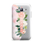 Blush Pink Personalised Name Floral Samsung Galaxy J1 2015 Case