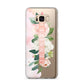 Blush Pink Personalised Name Floral Samsung Galaxy S8 Plus Case