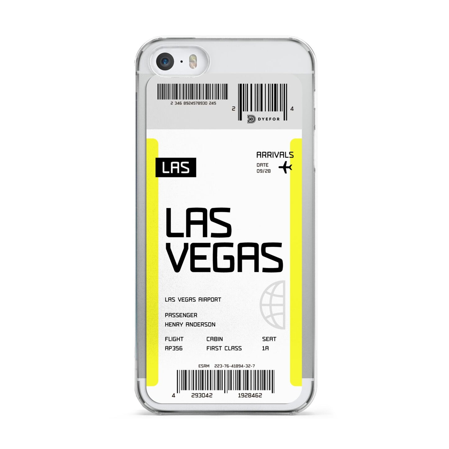 Boarding Pass Apple iPhone 5 Case