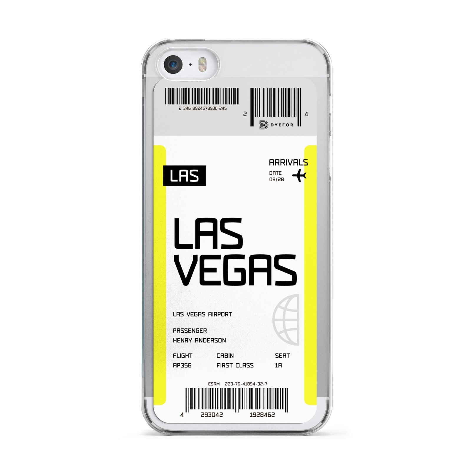 Boarding Pass Apple iPhone 5 Case