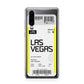 Boarding Pass Huawei P30 Phone Case