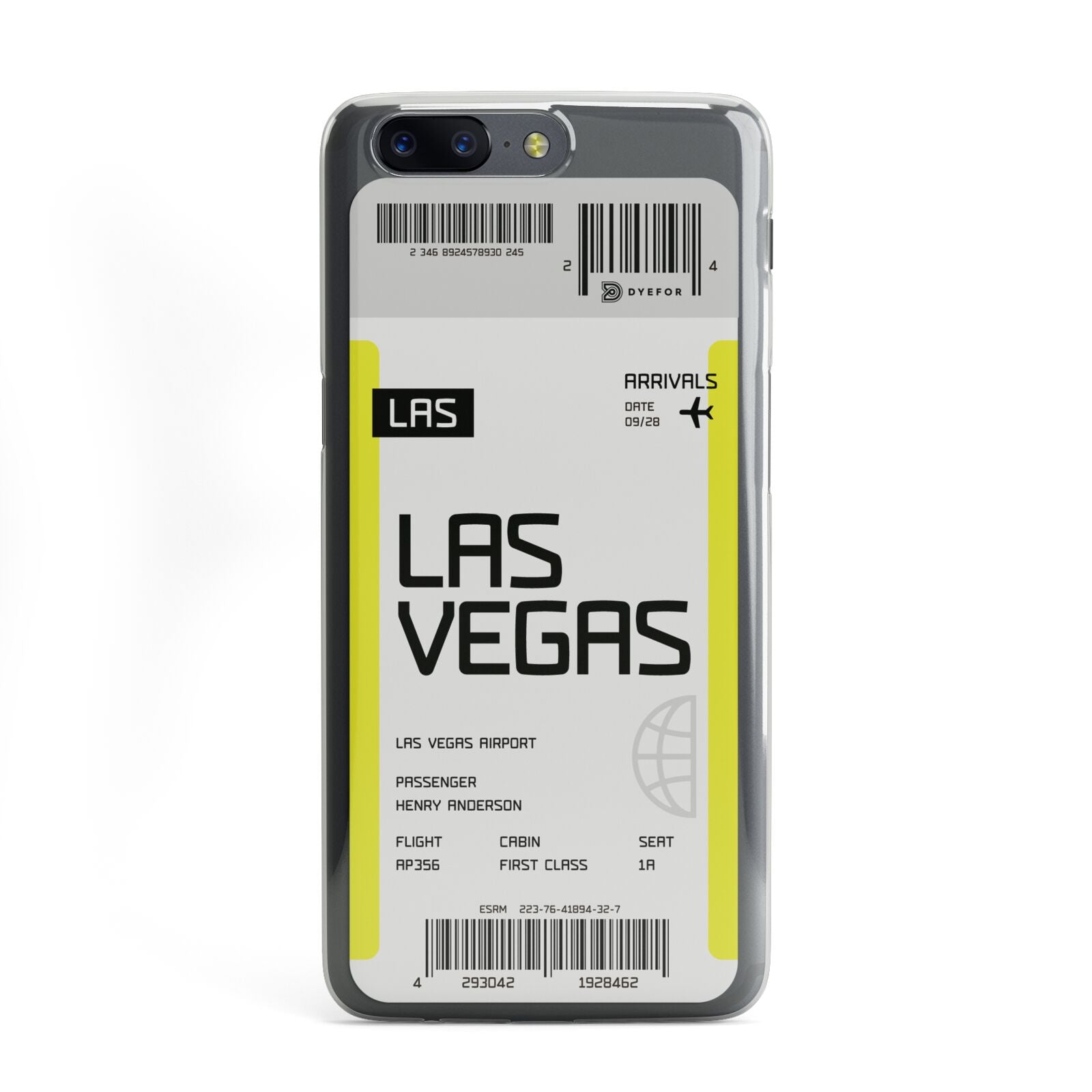 Boarding Pass OnePlus Case