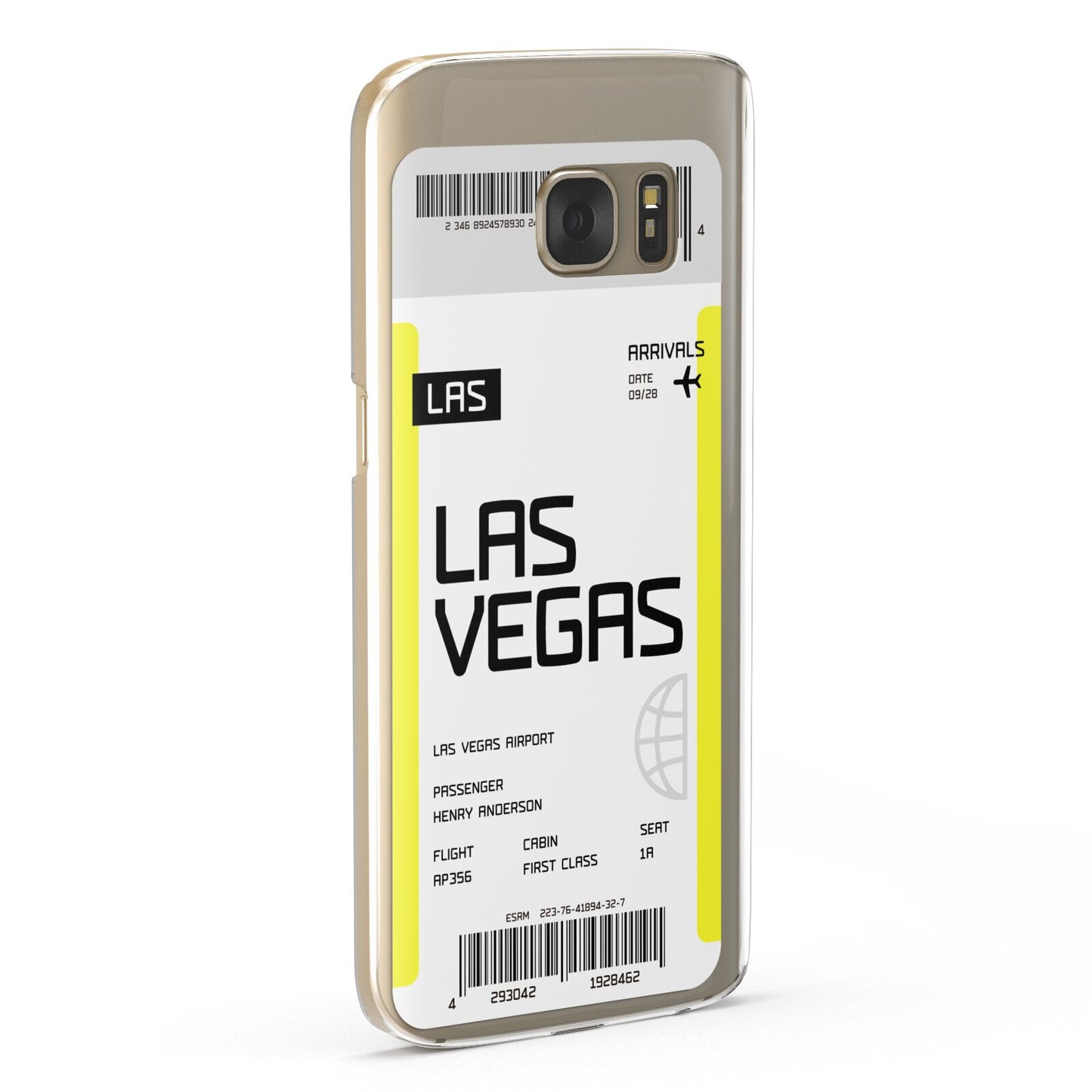Boarding Pass Samsung Galaxy Case Fourty Five Degrees