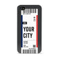 Boarding Pass Ticket Apple iPhone 4s Case