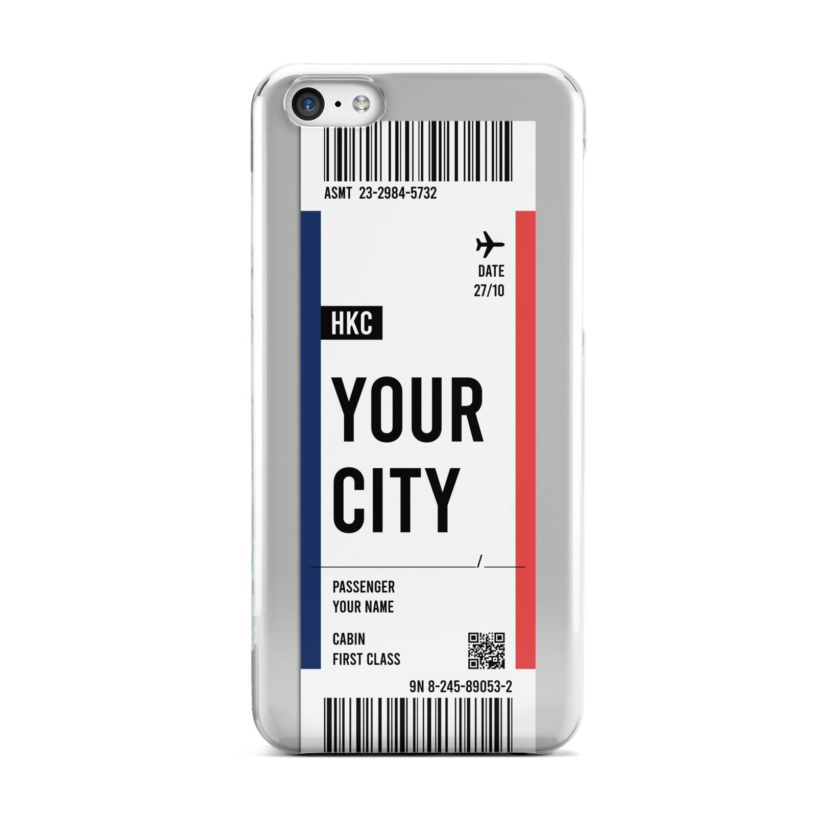 Boarding Pass Ticket Apple iPhone 5c Case