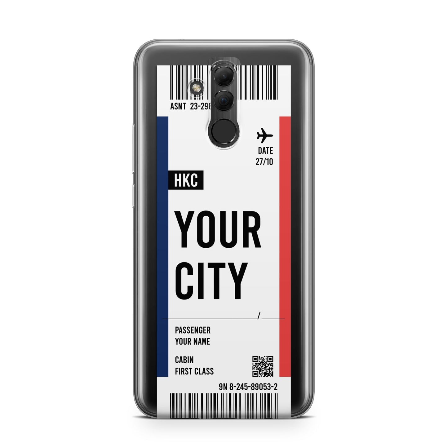 Boarding Pass Ticket Huawei Mate 20 Lite