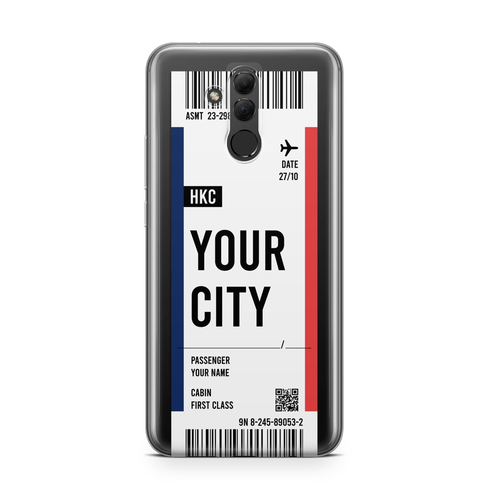 Boarding Pass Ticket Huawei Mate 20 Lite