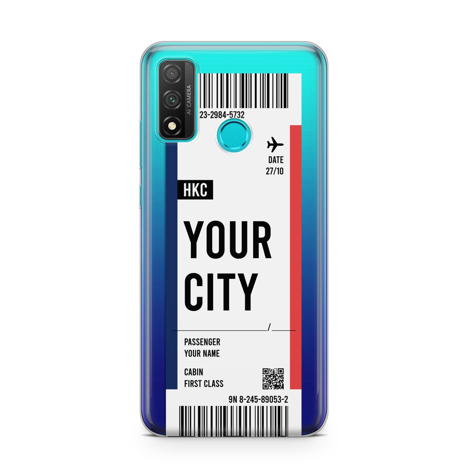 Boarding Pass Ticket Huawei P Smart 2020