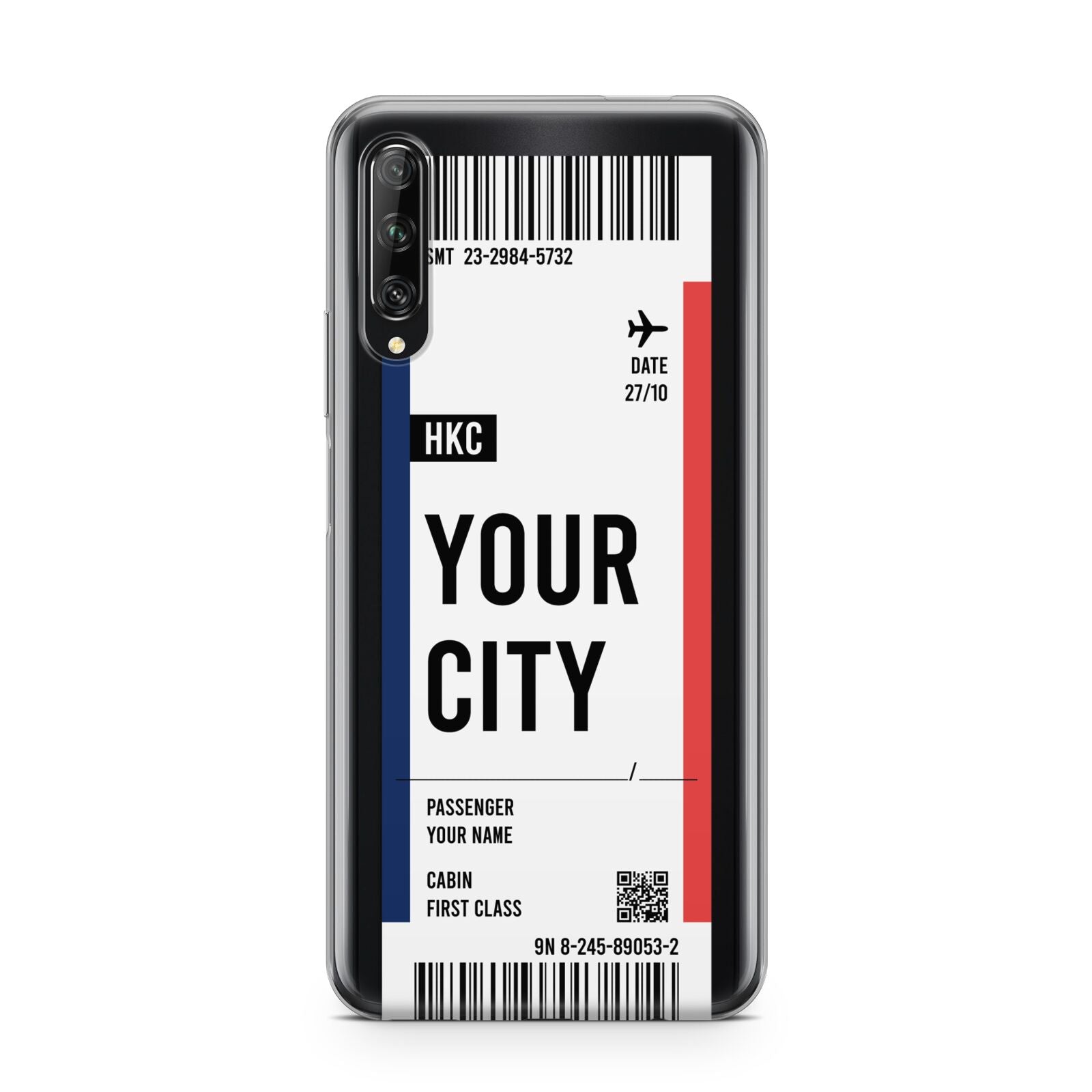 Boarding Pass Ticket Huawei P Smart Pro 2019