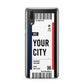 Boarding Pass Ticket Huawei P20 Phone Case