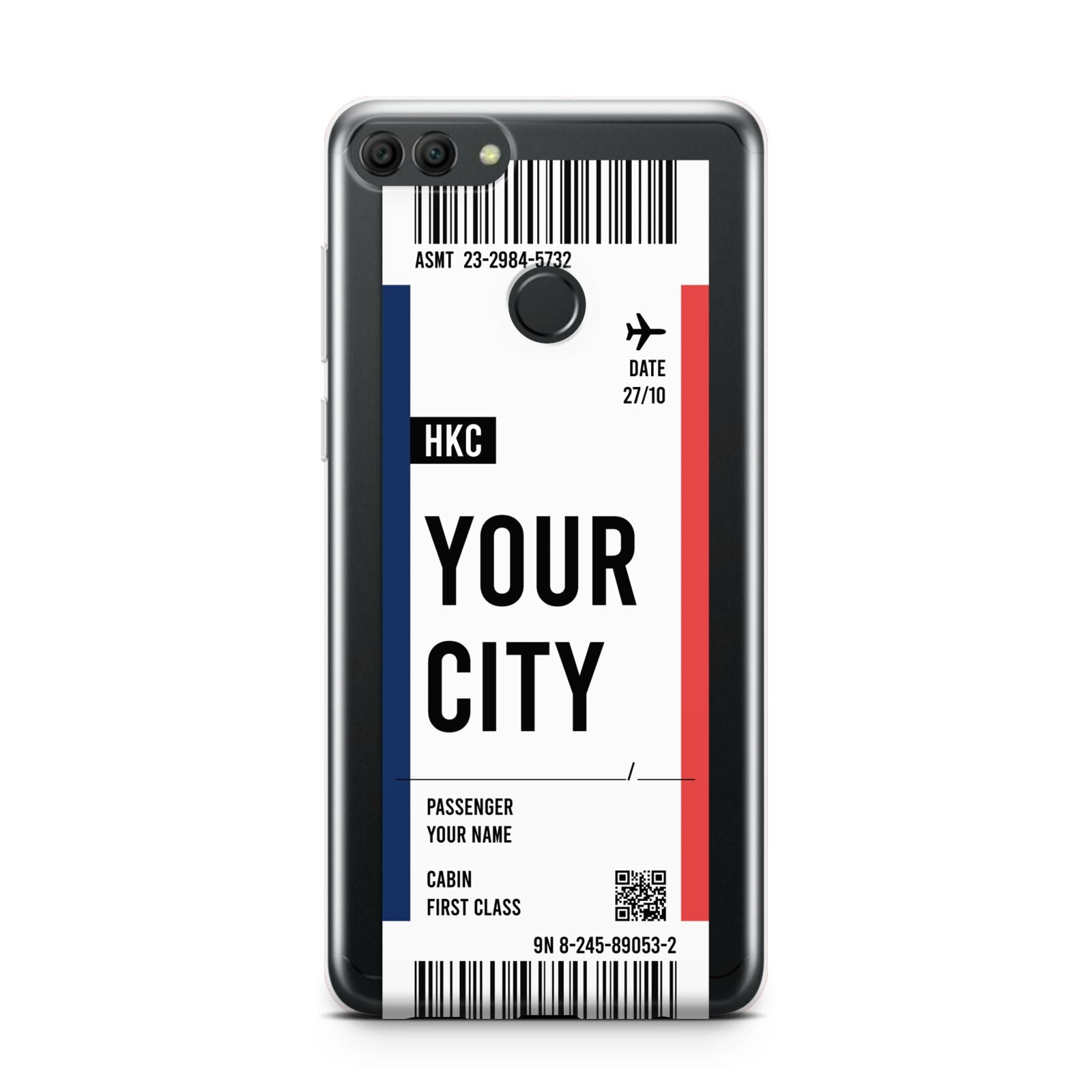 Boarding Pass Ticket Huawei Y9 2018