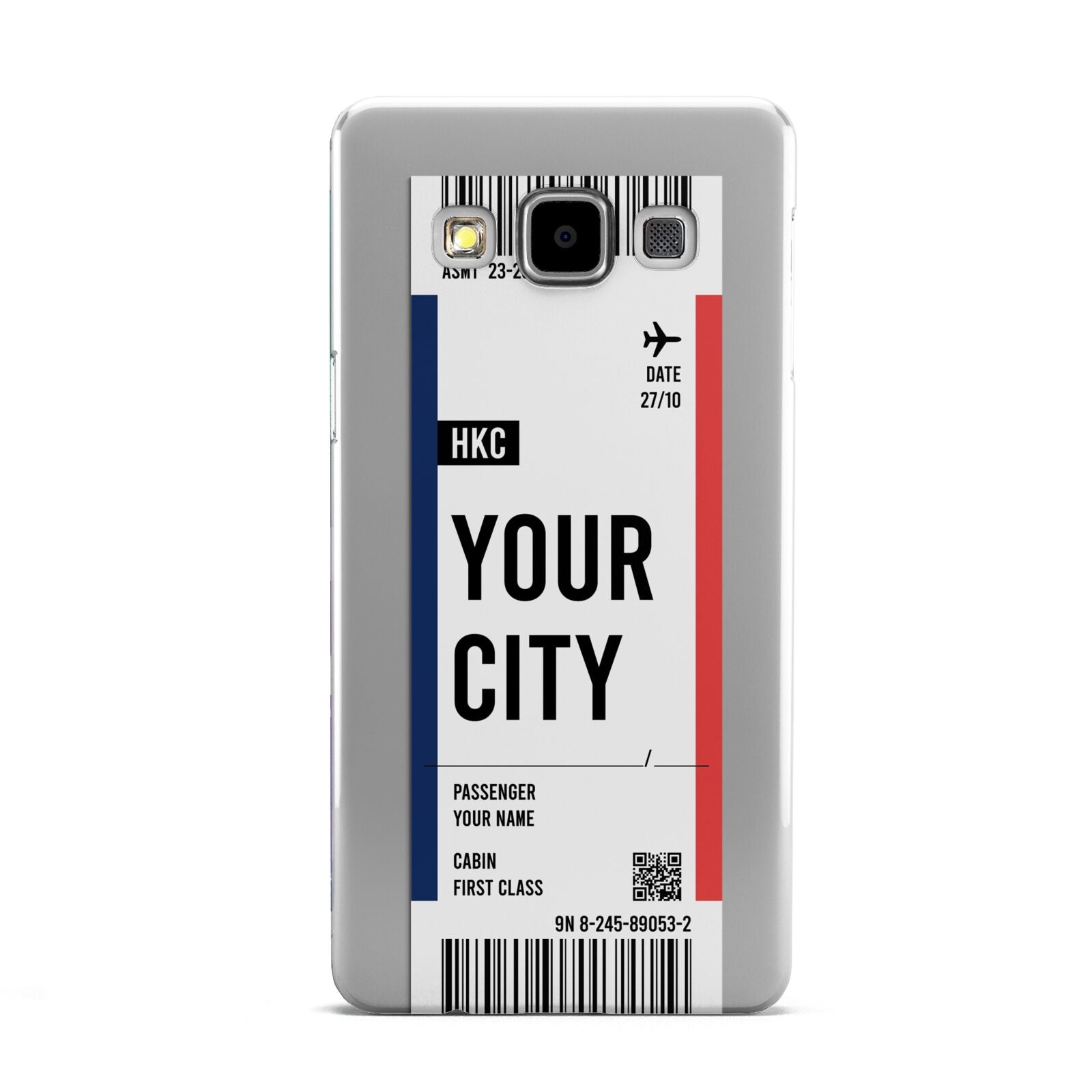 Boarding Pass Ticket Samsung Galaxy A5 Case