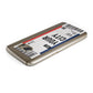 Boarding Pass Ticket Samsung Galaxy Case Top Cutout