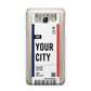 Boarding Pass Ticket Samsung Galaxy J5 2016 Case