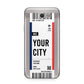 Boarding Pass Ticket Samsung Galaxy J7 2017 Case