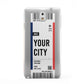 Boarding Pass Ticket Samsung Galaxy Note 3 Case