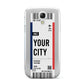 Boarding Pass Ticket Samsung Galaxy S4 Mini Case