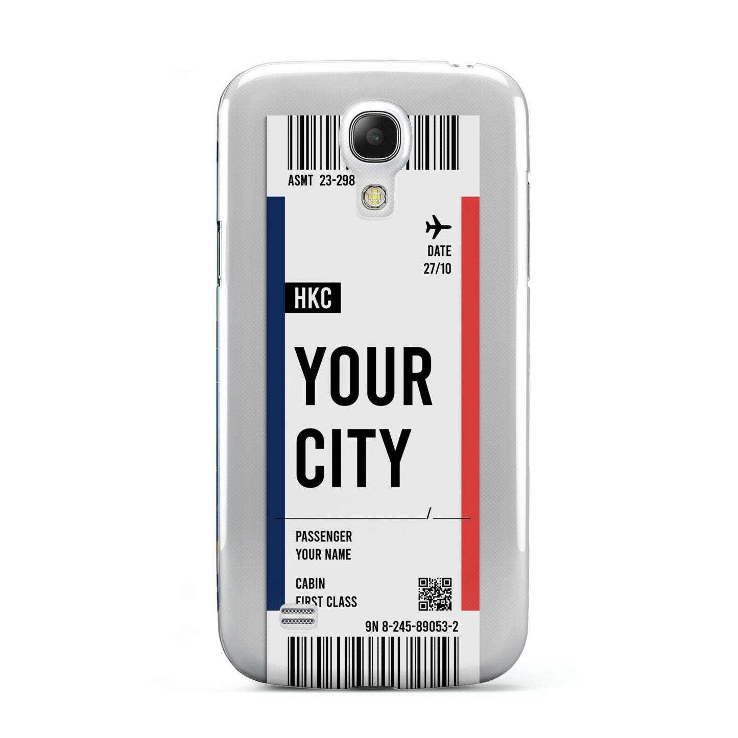 Boarding Pass Ticket Samsung Galaxy S4 Mini Case