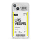 Boarding Pass iPhone 13 Clear Bumper Case