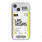 Boarding Pass iPhone 13 Mini TPU Impact Case with White Edges