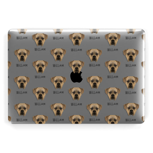 Boerboel Icon with Name Apple MacBook Case