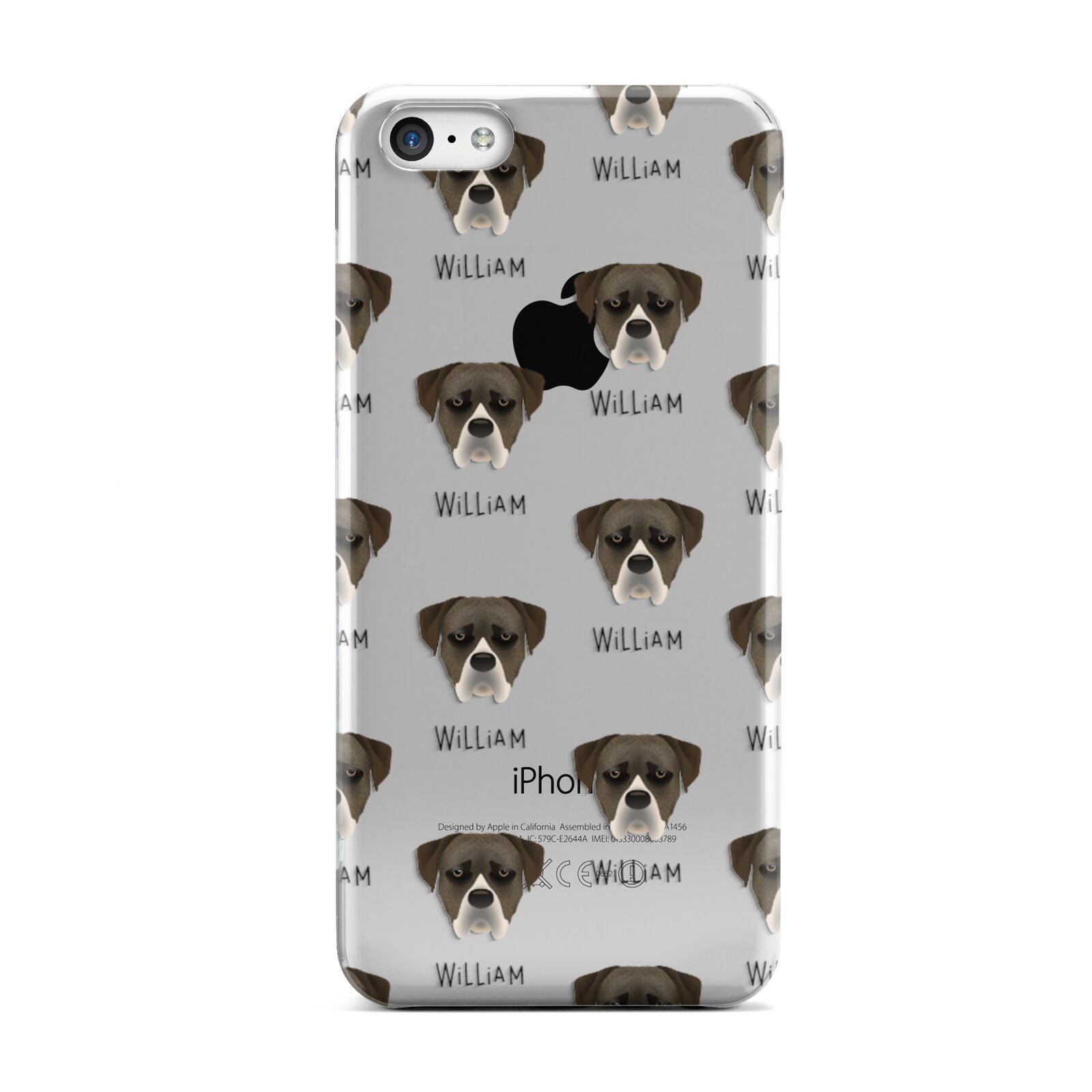 Boerboel Icon with Name Apple iPhone 5c Case