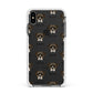 Boerboel Icon with Name Apple iPhone Xs Max Impact Case White Edge on Black Phone