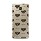 Boerboel Icon with Name Samsung Galaxy A7 2016 Case on gold phone