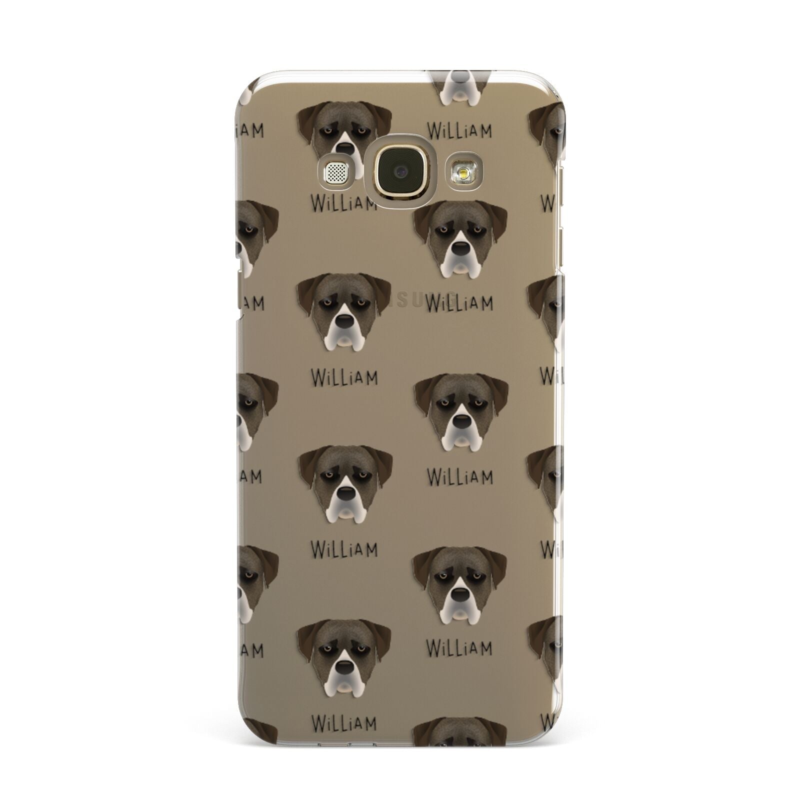Boerboel Icon with Name Samsung Galaxy A8 Case