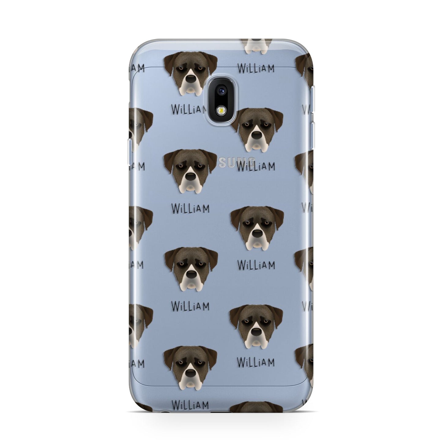 Boerboel Icon with Name Samsung Galaxy J3 2017 Case