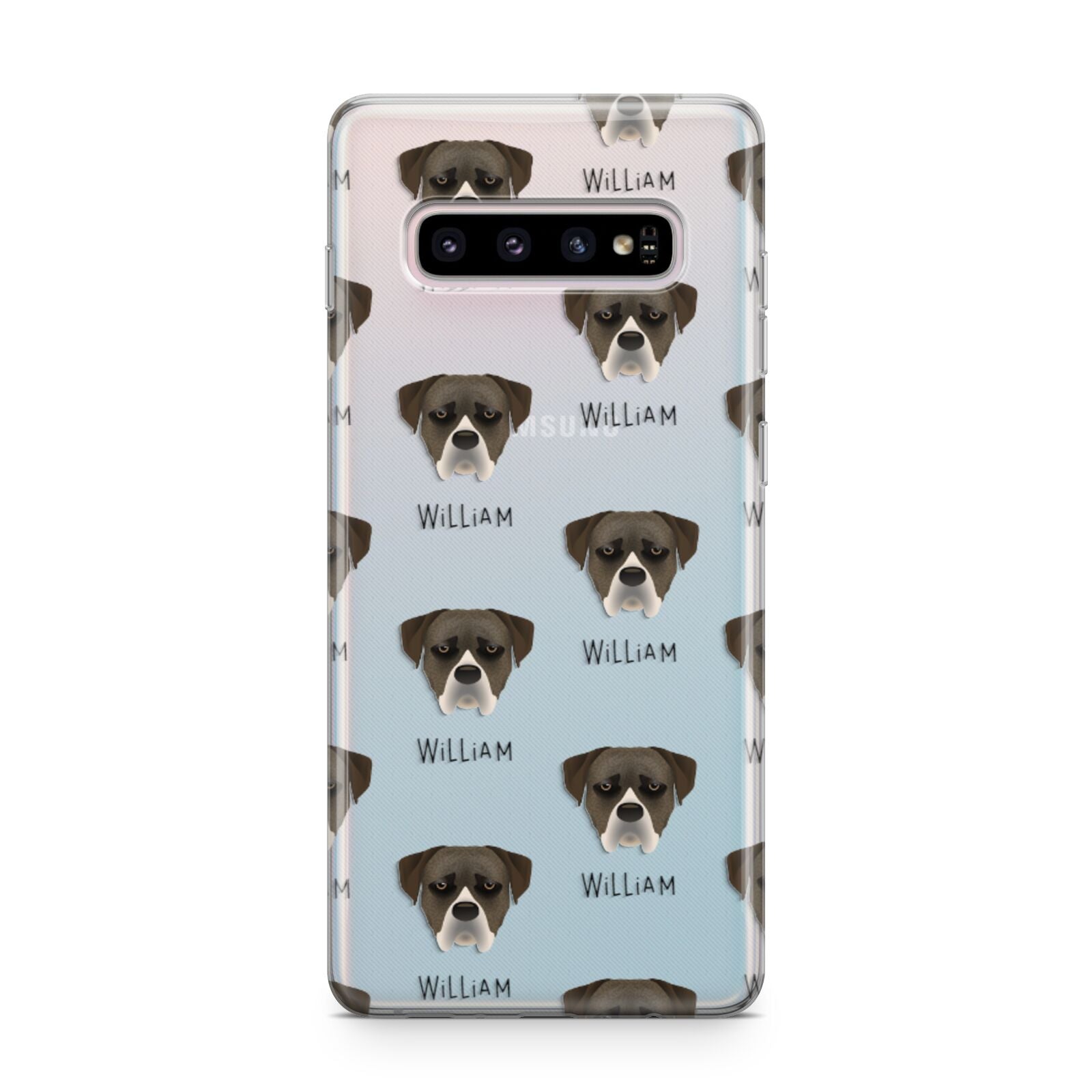 Boerboel Icon with Name Samsung Galaxy S10 Plus Case