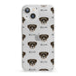 Boerboel Icon with Name iPhone 13 Clear Bumper Case