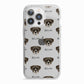 Boerboel Icon with Name iPhone 13 Pro TPU Impact Case with White Edges