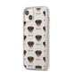 Boerboel Icon with Name iPhone 14 Plus Clear Tough Case Starlight Angled Image