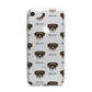 Boerboel Icon with Name iPhone 7 Bumper Case on Silver iPhone