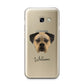 Boerboel Personalised Samsung Galaxy A3 2017 Case on gold phone