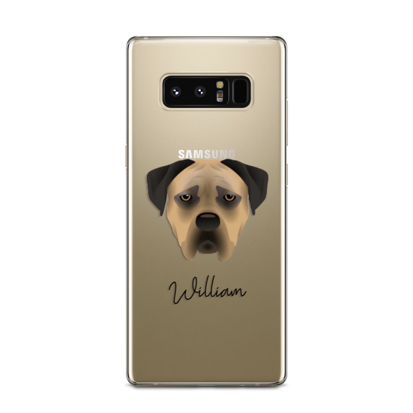Boerboel Personalised Samsung Galaxy Note 8 Case