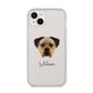 Boerboel Personalised iPhone 14 Plus Clear Tough Case Starlight