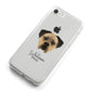 Boerboel Personalised iPhone 8 Bumper Case on Silver iPhone Alternative Image
