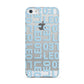 Bold Blue Block Names Apple iPhone 5 Case