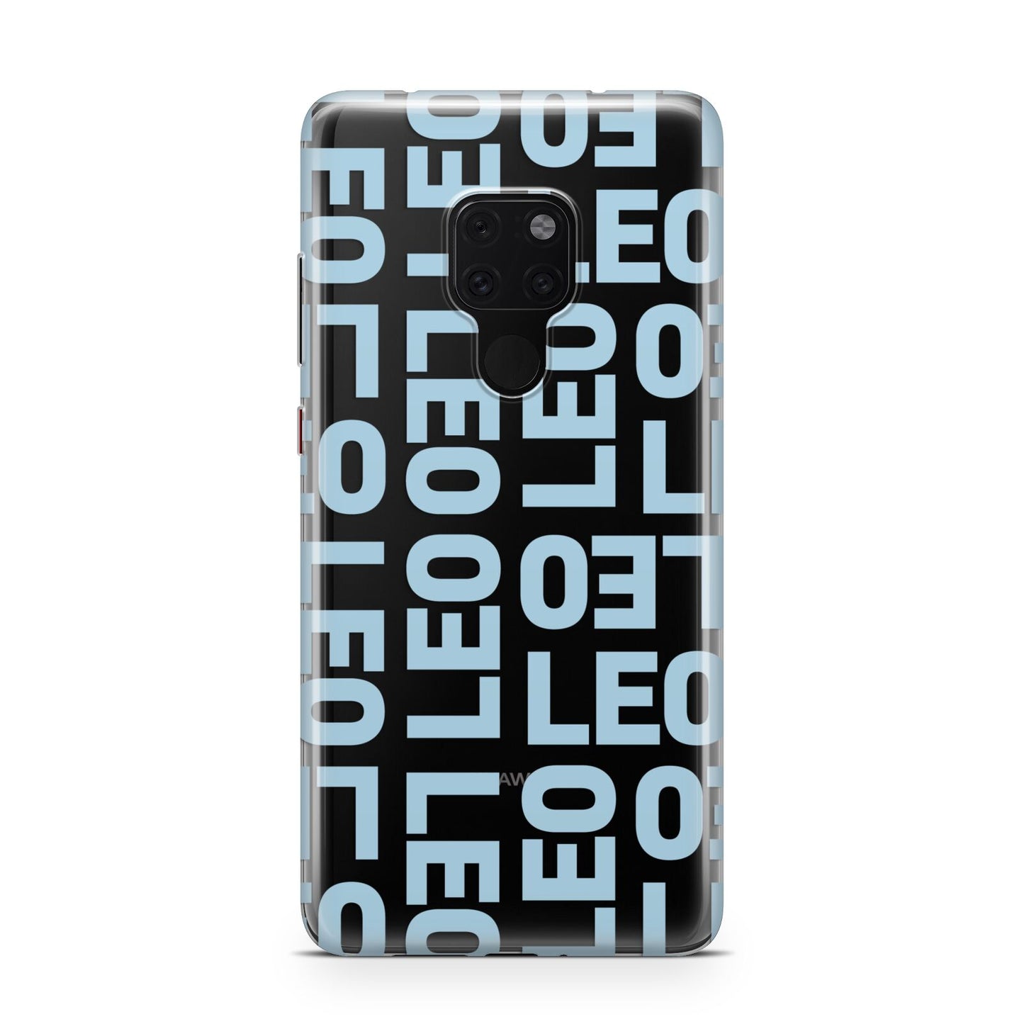 Bold Blue Block Names Huawei Mate 20 Phone Case