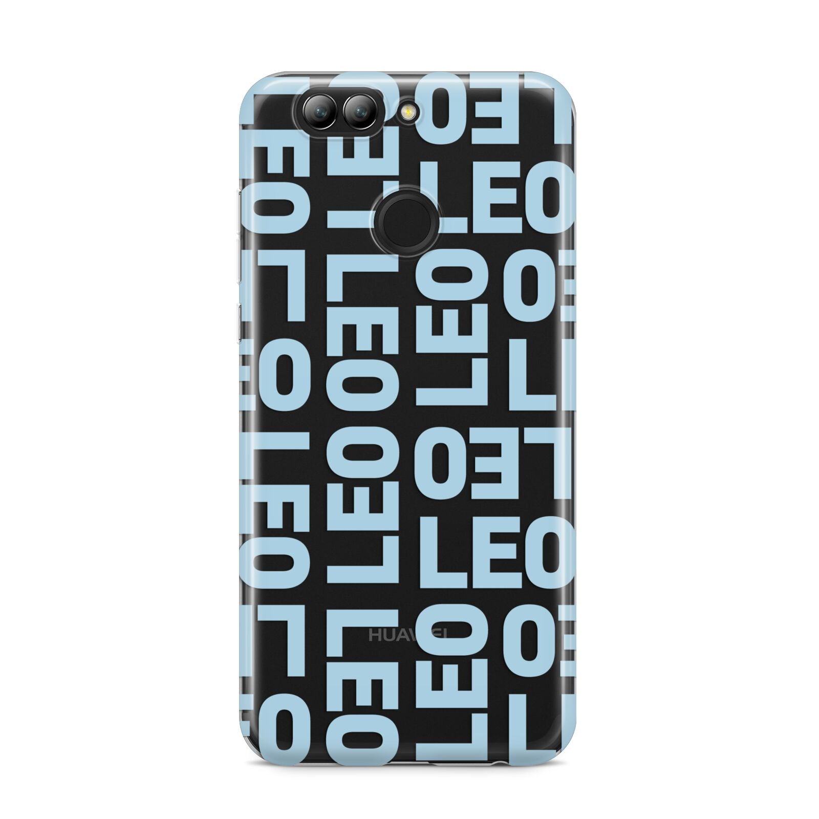Bold Blue Block Names Huawei Nova 2s Phone Case