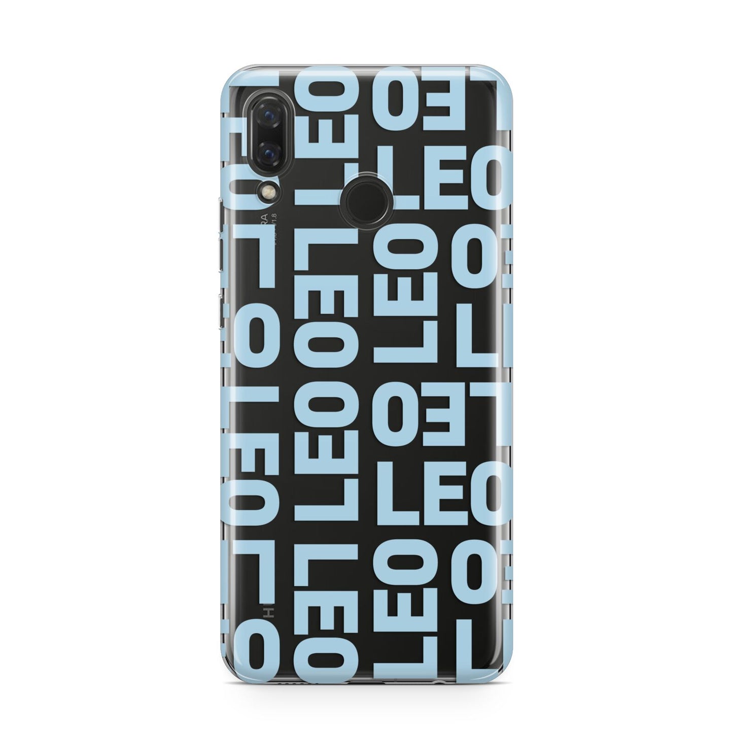Bold Blue Block Names Huawei Nova 3 Phone Case